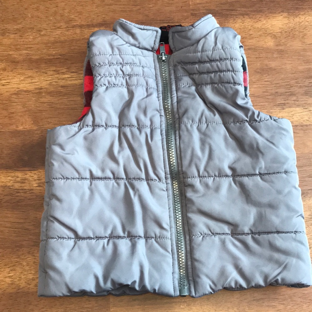 Flannel lined vest
